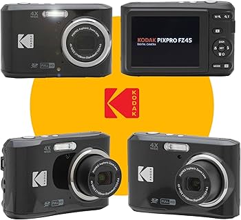 Amazon | Kodak PIXPRO FZ45 デジタルカメラセット ブラックポイント