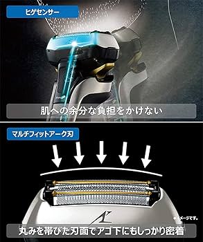 Amazon | パナソニック コンパクトラムダッシュ メンズシェーバー 5枚