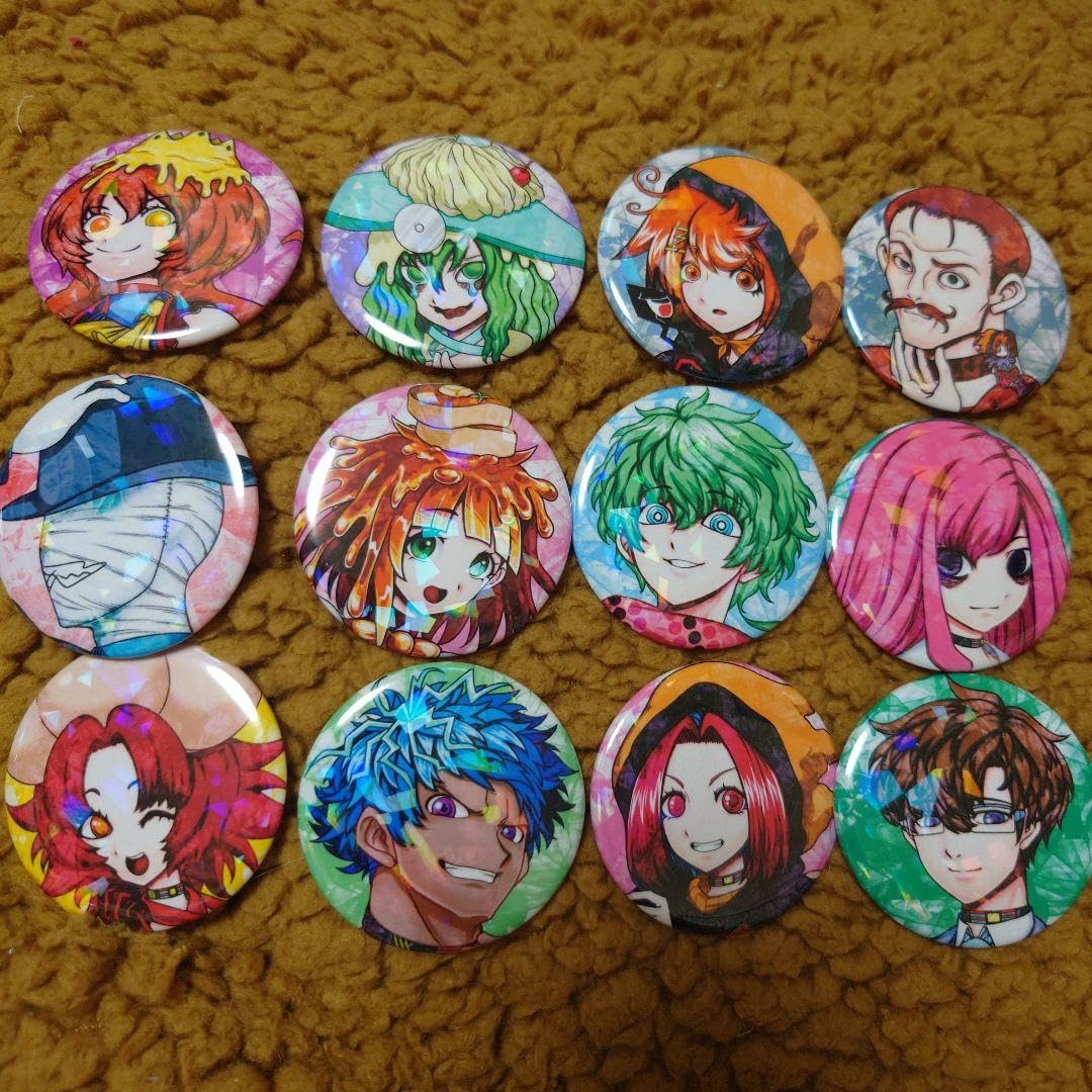 Amazon.co.jp: キミガシネ ダミーズ フロアマスター 缶バッジ : おもちゃ