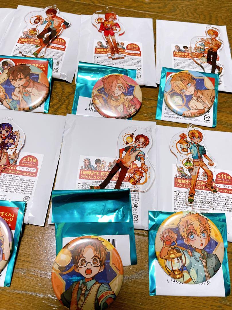 Amazon.co.jp: 地縛少年花子くんミュージアム アクリルブロック 缶