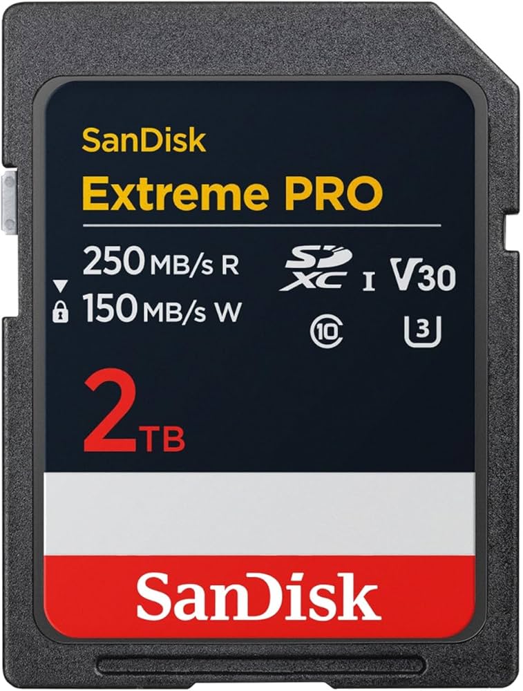 Amazon.com: SanDisk 2TB Extreme PRO SDXC UHS-I Memory Card - Up to