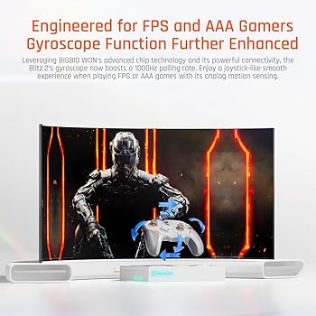 Amazon.com: BIGBIG WON BLITZ2 Wireless Controller, 16 Fully