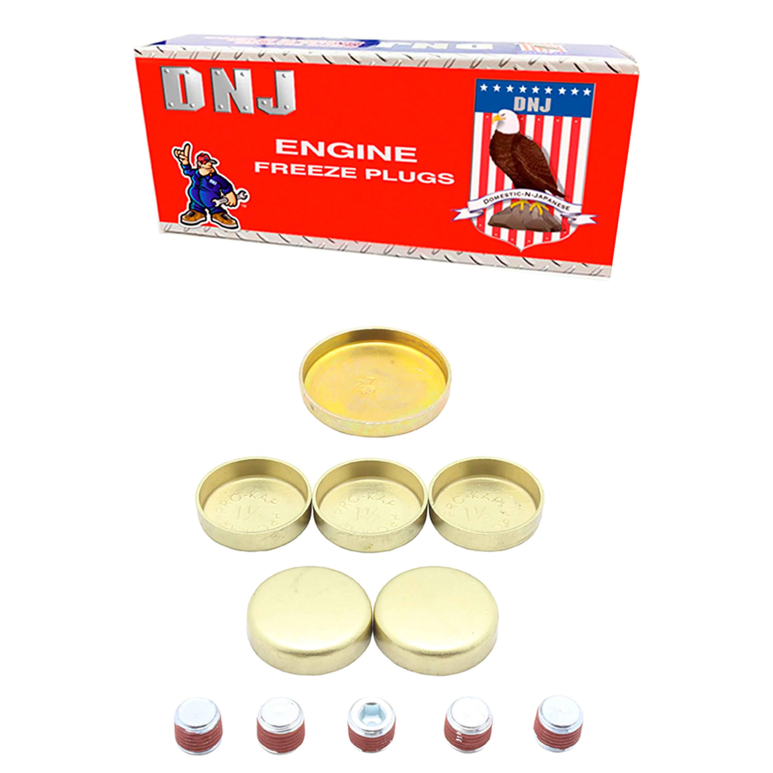 Amazon.com: DNJ FPS4137 Freeze Plug Set (Brass) for 91-08 Ford