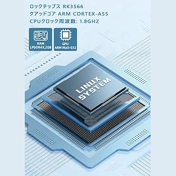 Amazon.co.jp: Powkiddy X55 RK3566 ポータブルゲーム機 Linuxシステム