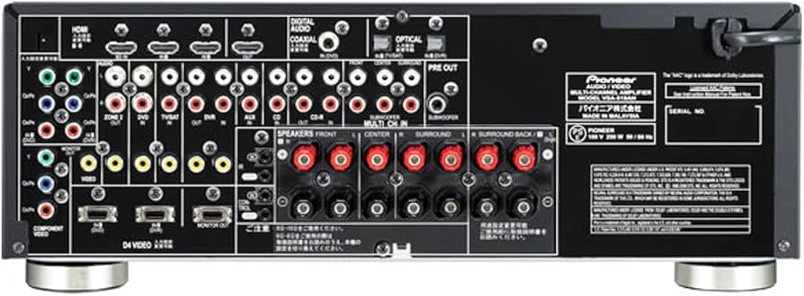 希少 Pioneer VSA-919AH AVアンプ リモコン付 動作品 美品 希少