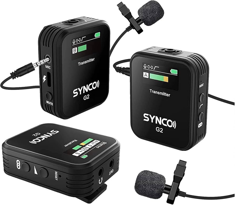 Amazon | SYNCO G2(A2) 2.4GHzワイヤレスオーディオ伝送システム