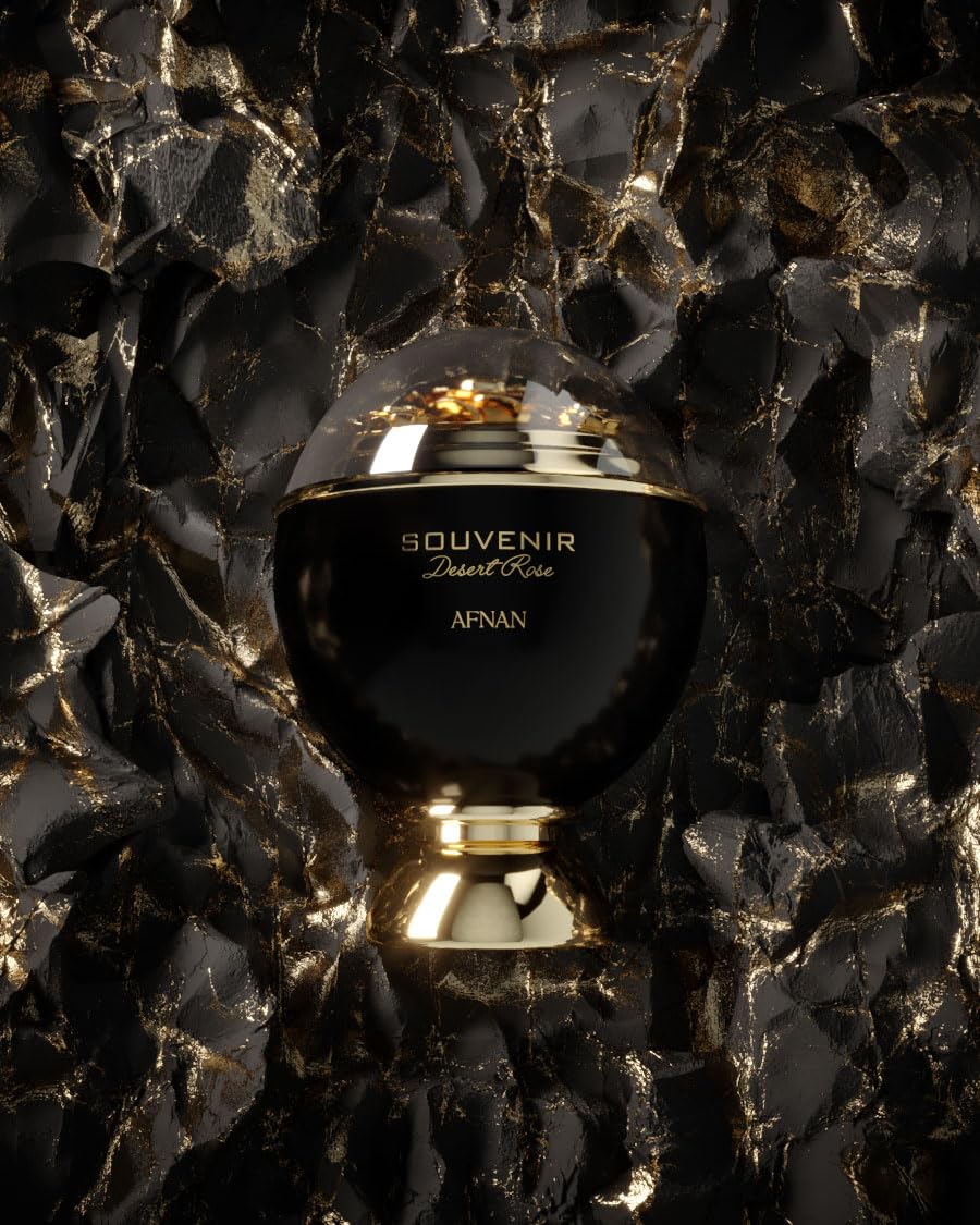 Amazon.com : Afnan Souvenir Desert Rose Eau De Parfum for Women