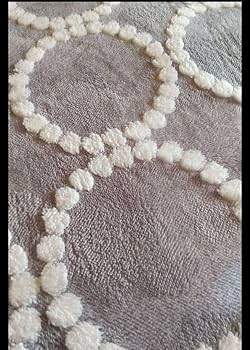 Amazon.co.jp: 新 シーズンリーズン センターラグ グレー 2畳用