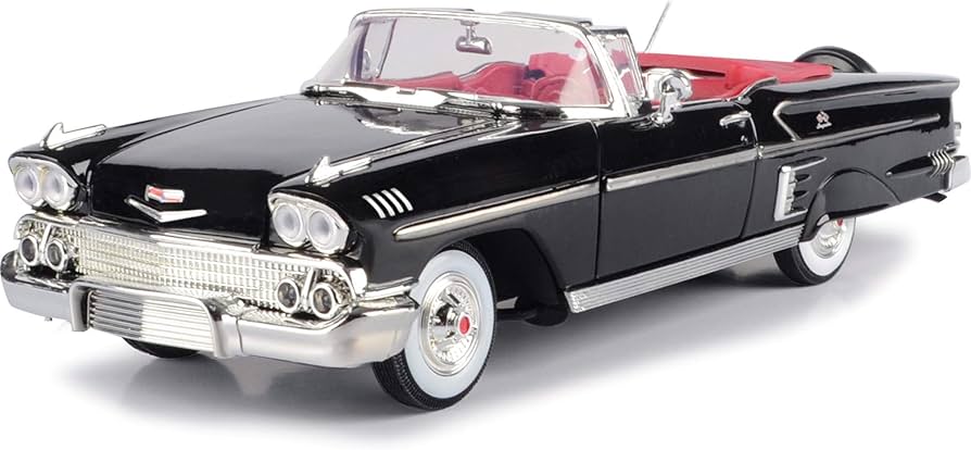 Amazon | シボレー 1958 インパラ ダイキャストモデルカー 1:18