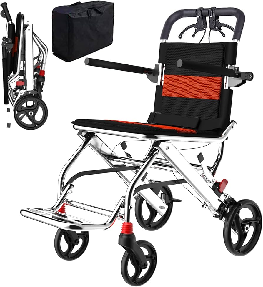 Amazon | YLOVABLE 軽量車椅子 折畳み 軽量 コンパクト アルミ製 介護