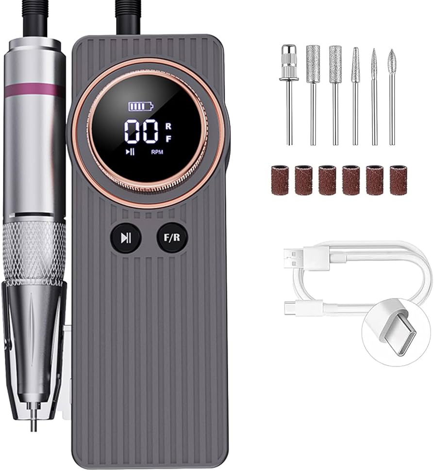 Amazon.co.jp: 電動ネイルマシン エルエンスタジオ 携帯用ネイル