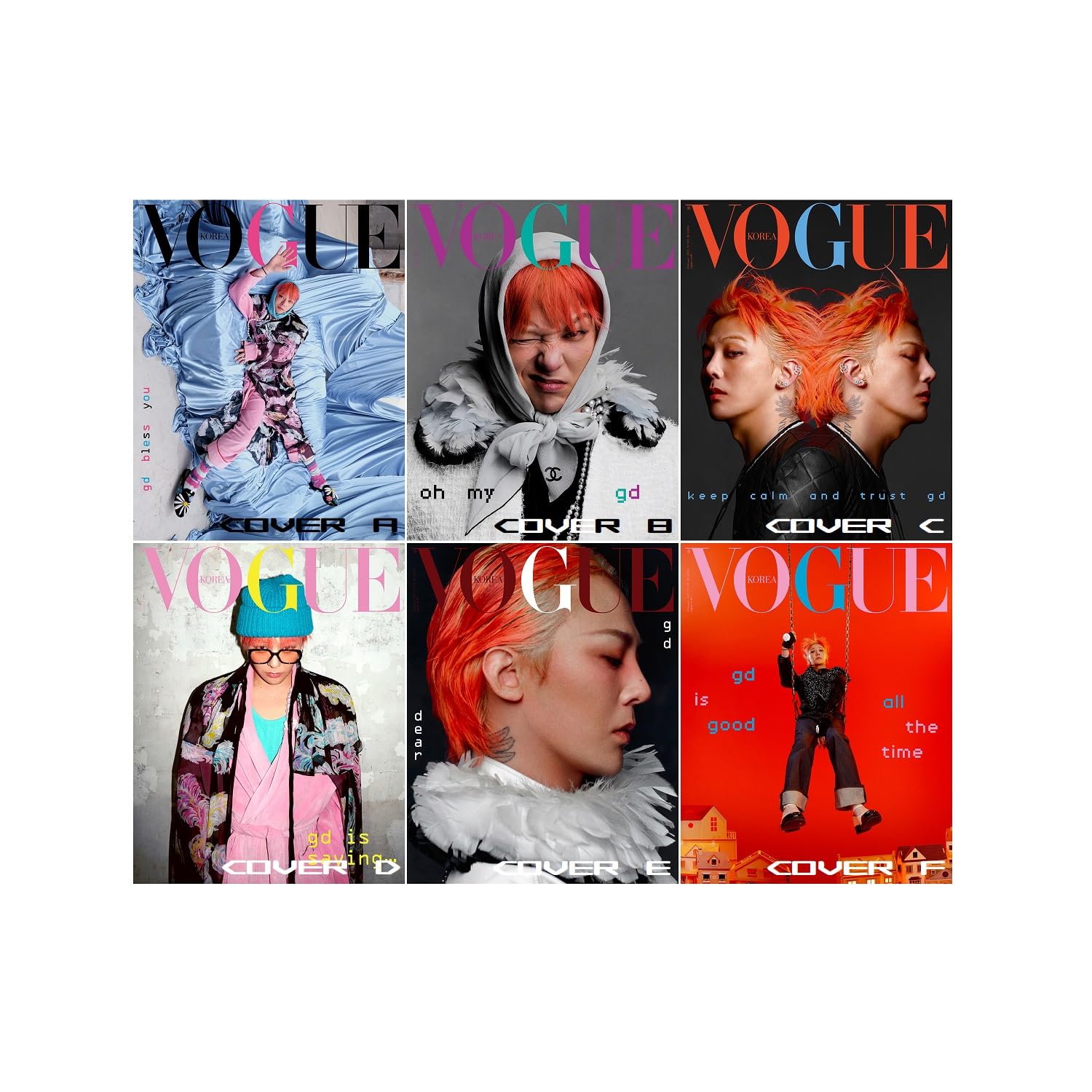 Amazon.co.jp: ヴォグ Vogue Korean Magazine February 2025 G-Dragon