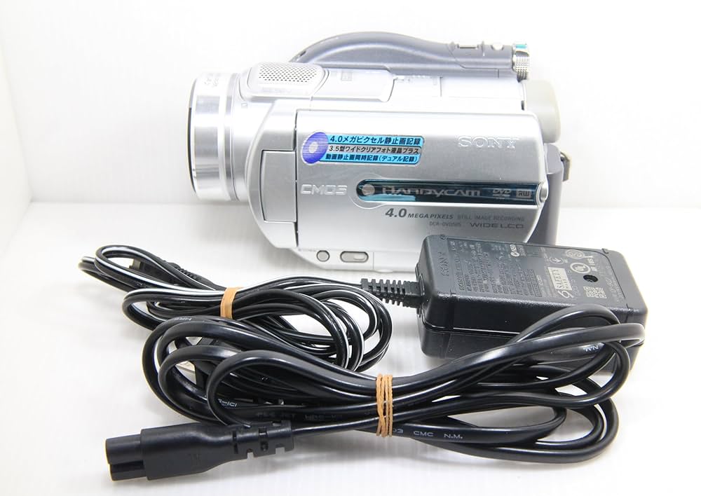 Amazon.co.jp: SONY デジタルビデオカメラ(DVD方式) シルバー [DCR