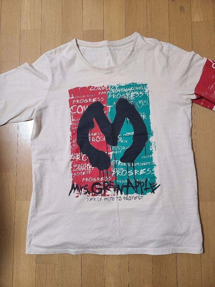 Amazon.co.jp: Mrs.GREEN APPLE ライブ Tシャツ ミセスグリーン