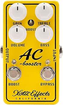 Amazon | Xotic エキゾチック エフェクター ブースター AC Booster V2