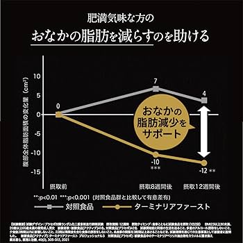 Amazon.co.jp: ターミナリアファースト 4 (機能性表示食品 / 120粒×6袋
