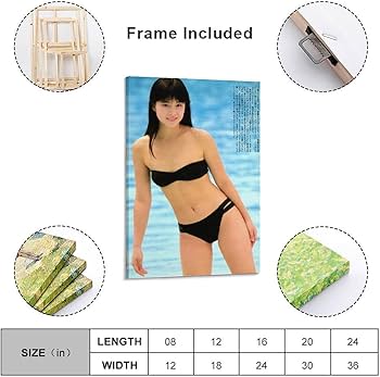 Amazon.co.jp: 石田 ゆり子 ポスター Ishida Yuriko (1) キャンバス