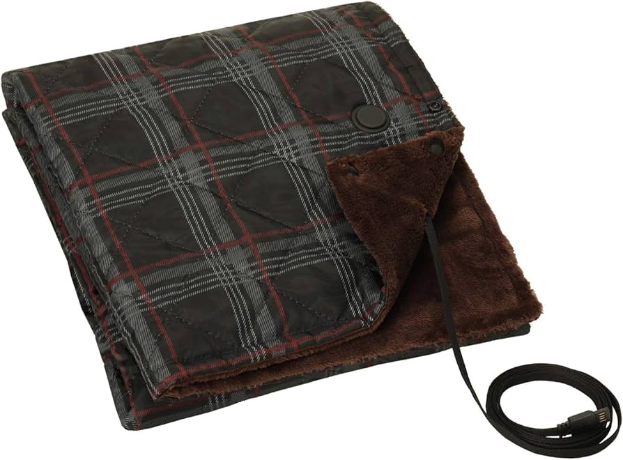 Amazon | 広電(KODEN) 電気毛布 ひざ掛け USB 120x60cm フランネル