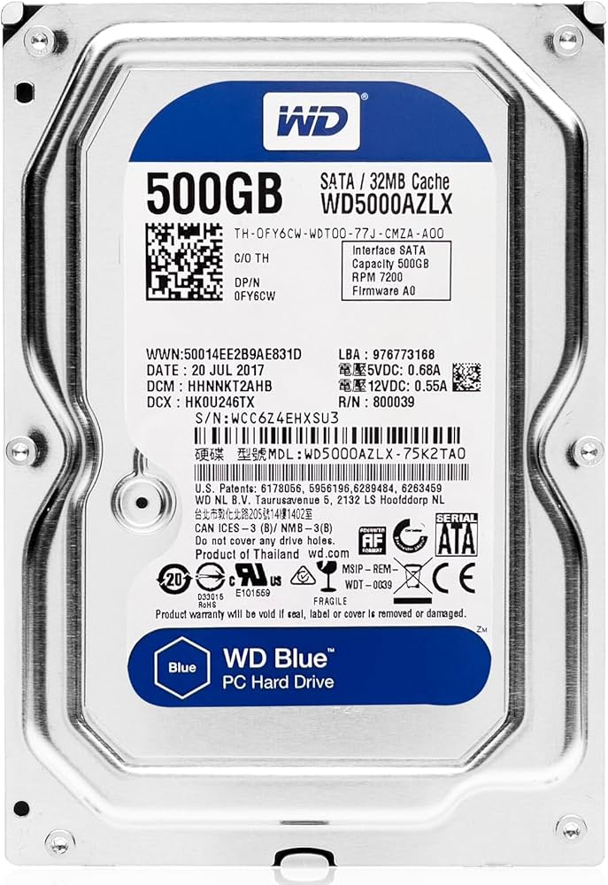 Amazon | ウエスタンデジタル HDD 500G HDD 500G-7200RPM SATA 6Gb/s