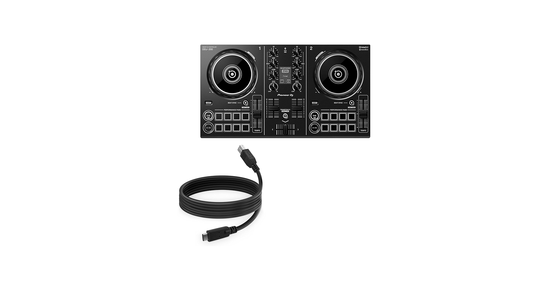 Amazon.com: BoxWave Cable Compatible with Pioneer DJ DDJ-200