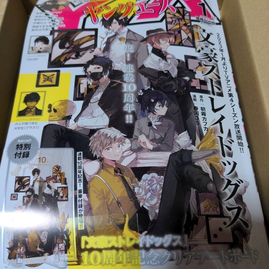 Amazon.co.jp: 文豪ストレイドッグス 付録 10周年 クリアアートボード