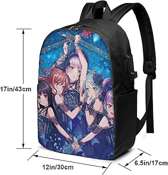 Amazon.co.jp: バンドリ ガルパ Roselia ロゼリア リュック リュック