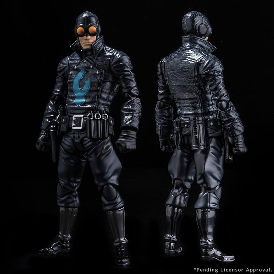 Amazon.com: Hellboy: Lobster Johnson 1:12 Scale Action Figure