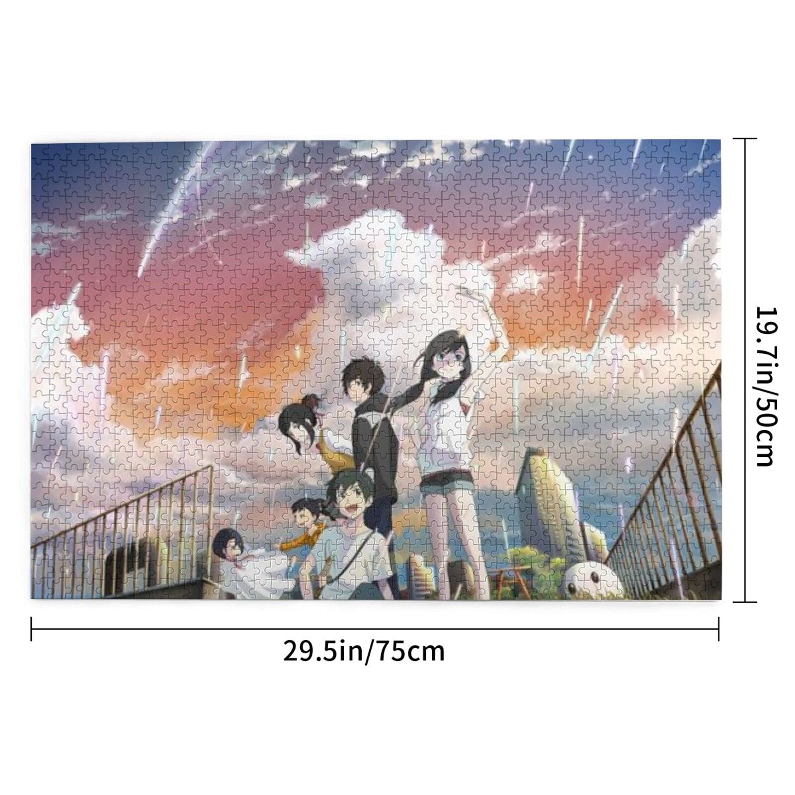 Amazon | 天気の子 1000ピース ジグソーパズル キャラクター パズル