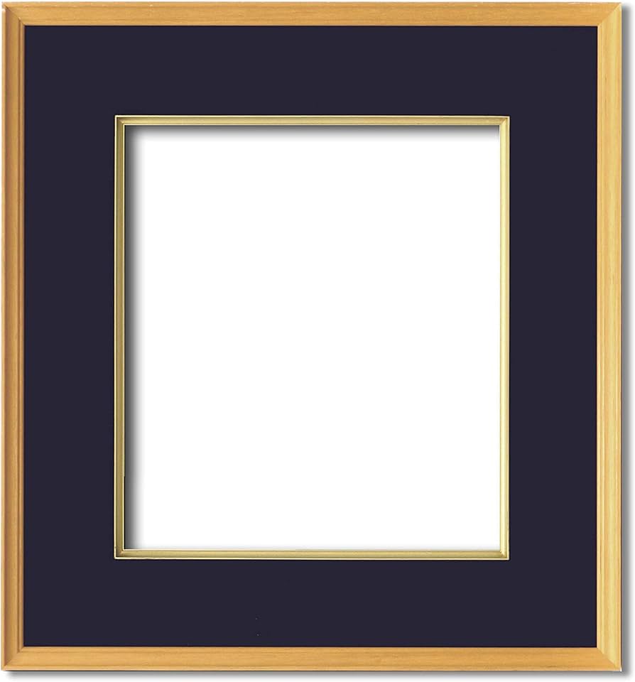 Amazon.co.jp: 【日本画額】木製フレーム 和額 色紙額 色紙Fサイズ