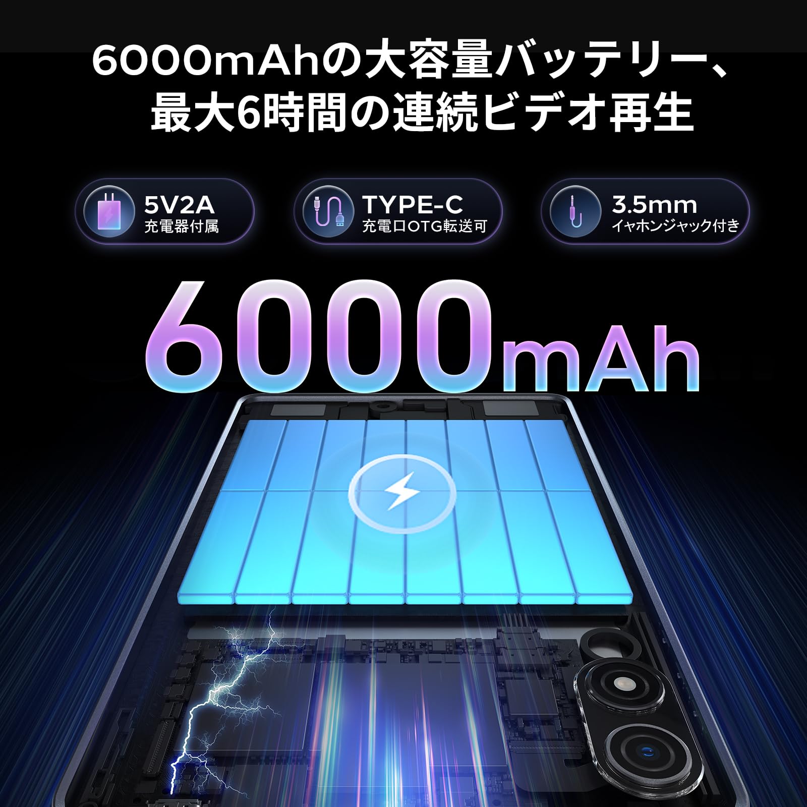 Amazon.co.jp: 【専用ケースプレゼント】E8A タブレット 8.7インチ