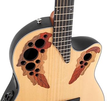 Amazon | Ovation Celebrity CE44-4-G Natural エレアコギター