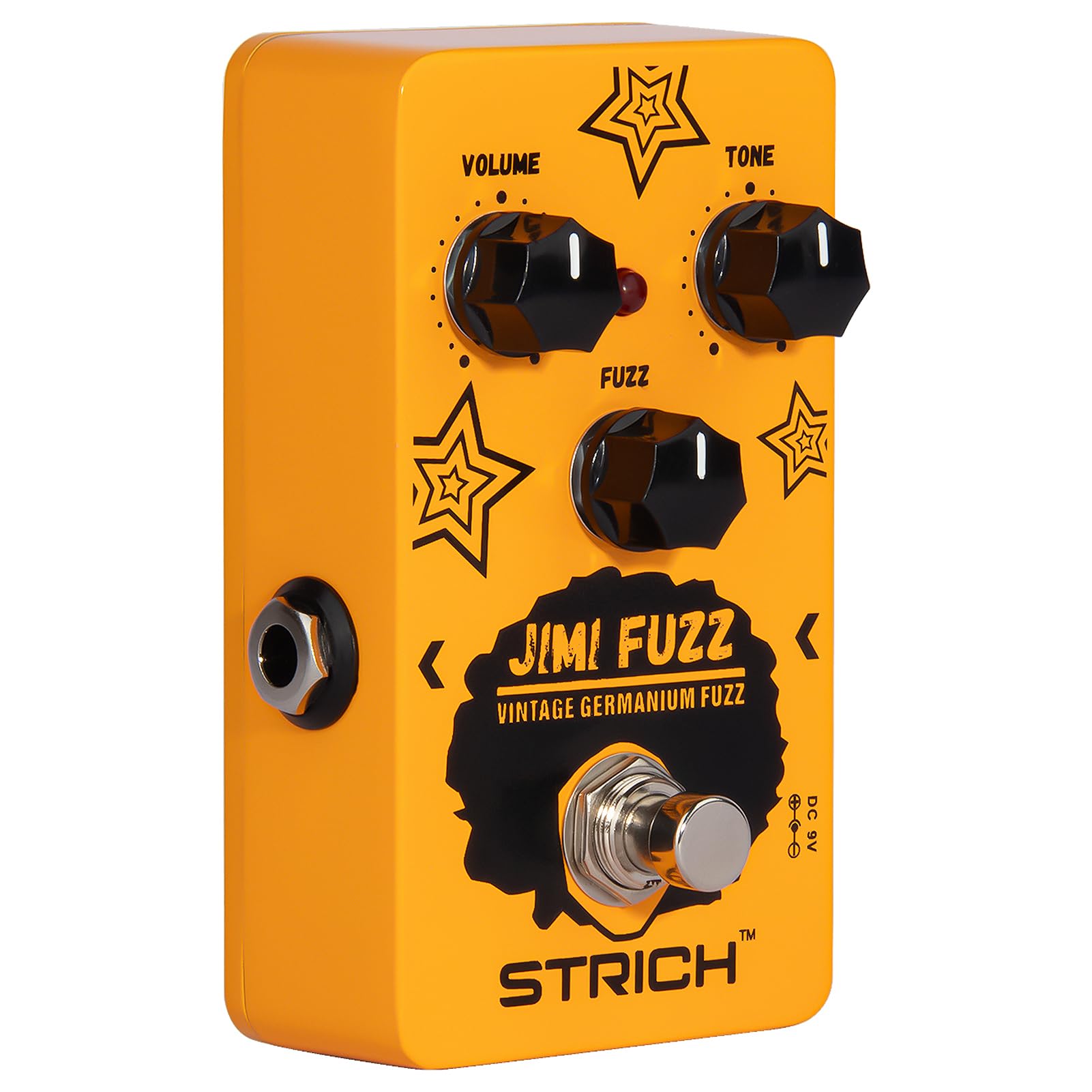 Amazon | STRICH Jimi Fuzz ギターペダル コンパクトエレキギターミニ