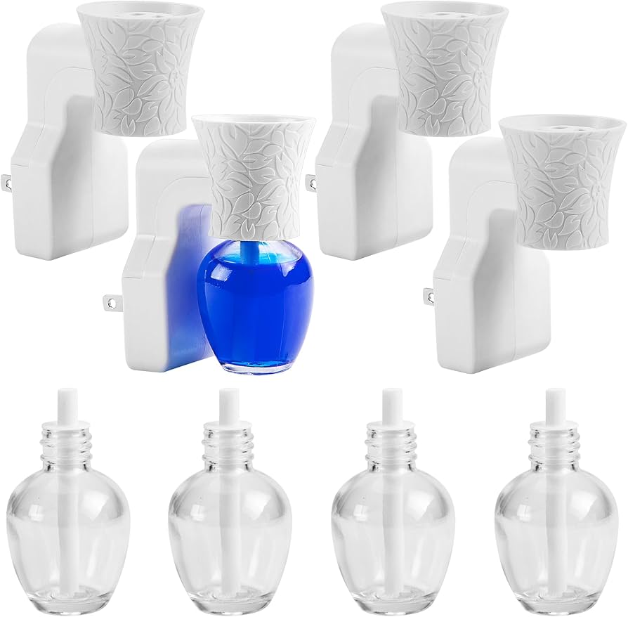 Amazon.com: moonoom 4 Pack WallFlower Fragrance Oil Plug in