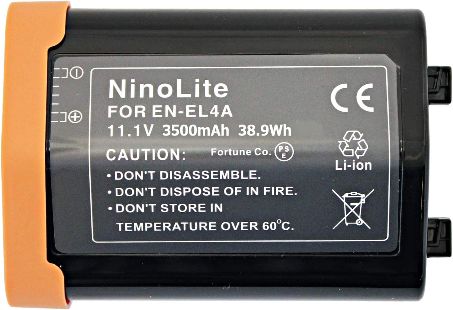 Amazon | NinoLite EN-EL4a / EN-EL4 互換 バッテリー ニコン カメラ