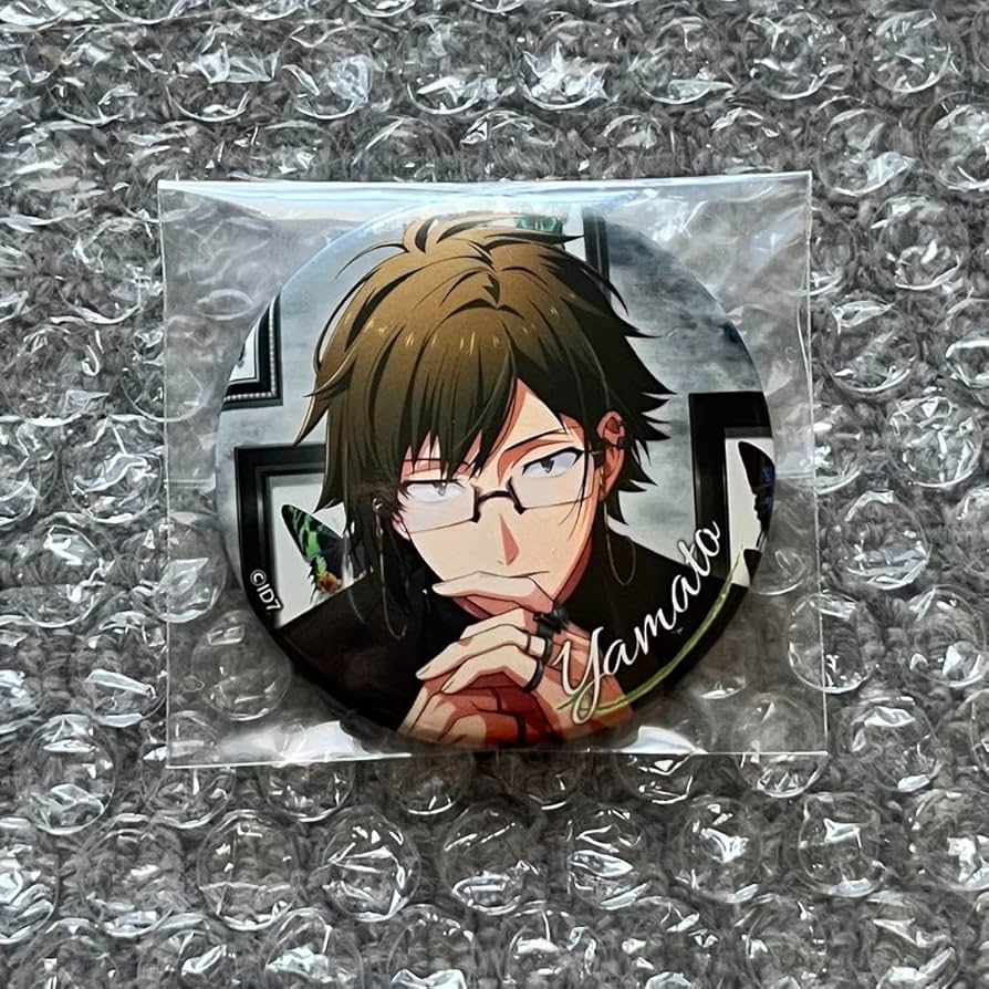 アイナナ 二階堂大和 ブラホワ BW 缶バッジ ×80 アイドリッシュセブン