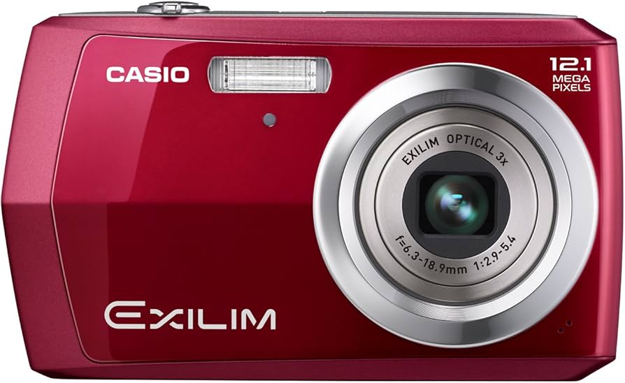 Casio Exilim EX-Z16 Digital Camera 12.1 Megapixels Red : Amazon