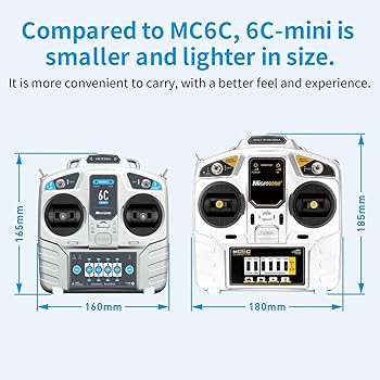 Amazon.com: GoolRC Microzone MC6C 2.4GHz 6CH Remote Controller