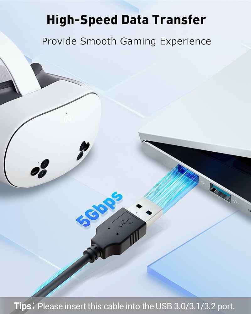 Amazon.co.jp: Kuject Design 16フィート リンクケーブル Quest 3S/3