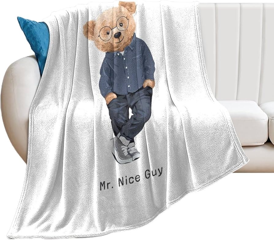 Amazon｜Teddy Bear テディベア 毛布 ブランケット フランネル