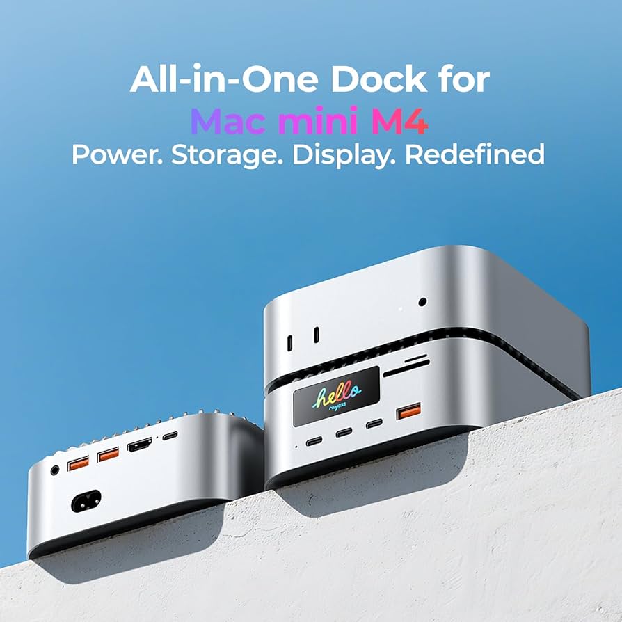 Amazon.com: RayCue All-in-One Charger Dock for Mac mini M4
