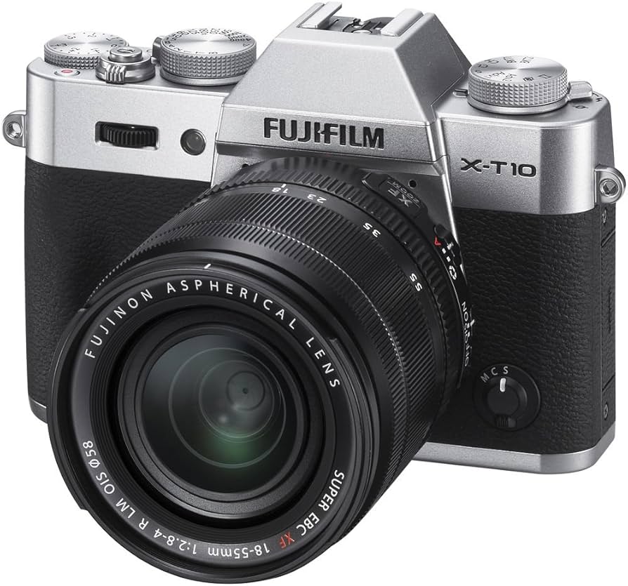 Amazon.com : Fujifilm X-T10 Silver Mirrorless Digital Camera Kit