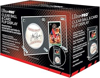 Amazon.co.jp: Ultra Pro Collectors Clear Ball & Card Flip Display
