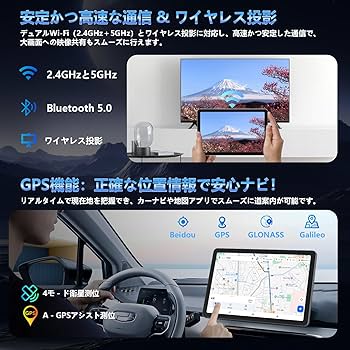 Amazon.co.jp: 【アンドロイド タブレット 10インチ wi-fiモデル