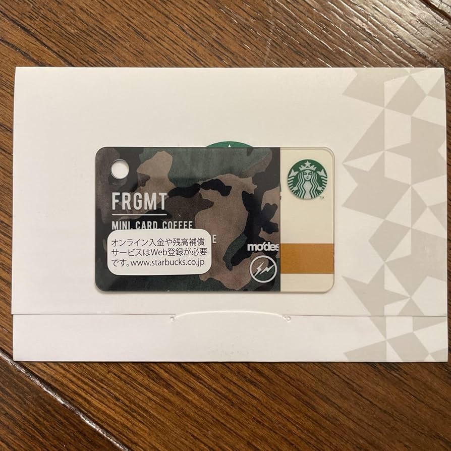 Amazon.co.jp: スターバックス カード スタバ fragment フラグメント