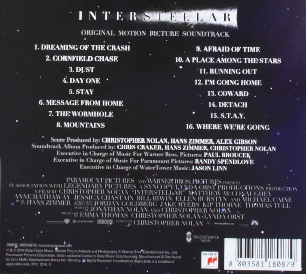 Amazon.co.jp: Interstellar (Digipack): Music