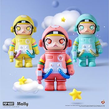 Amazon.com: POP MART MEGA Space Molly 100% 2-B Blind Box Figures