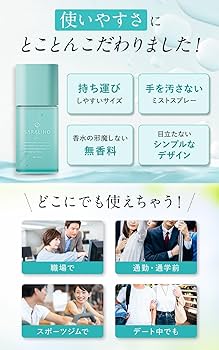 Amazon.co.jp: 【止まらない脇汗に】サラリノ 制汗剤 手汗止め 制汗剤