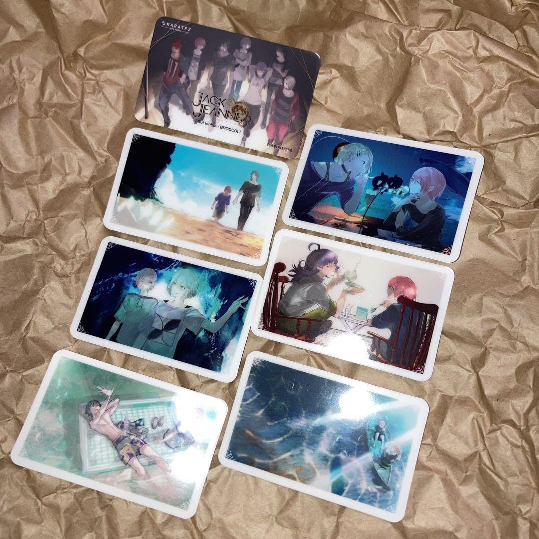 ジャックジャンヌ カラ鉄 ゾロ目 クリアカード JACKJEANNE ジャック