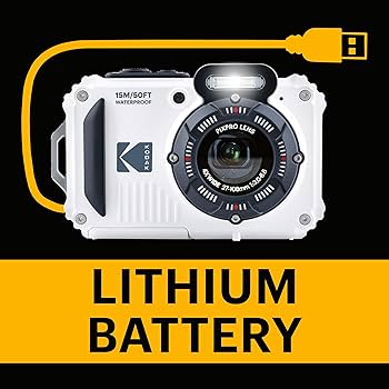 Amazon | Kodak PIXPRO WPZ2 16MP 4倍ズームタフコンパクトカメラ