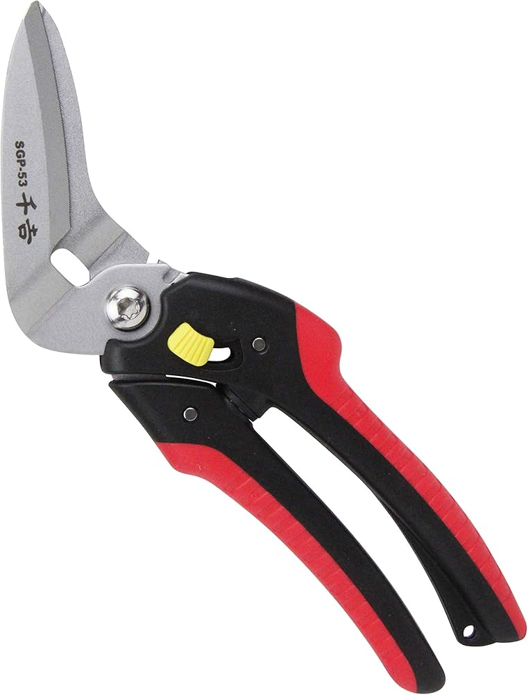 Amazon | 千吉(Senkichi) ガーデン万能はさみ ステンレス グリップ開き